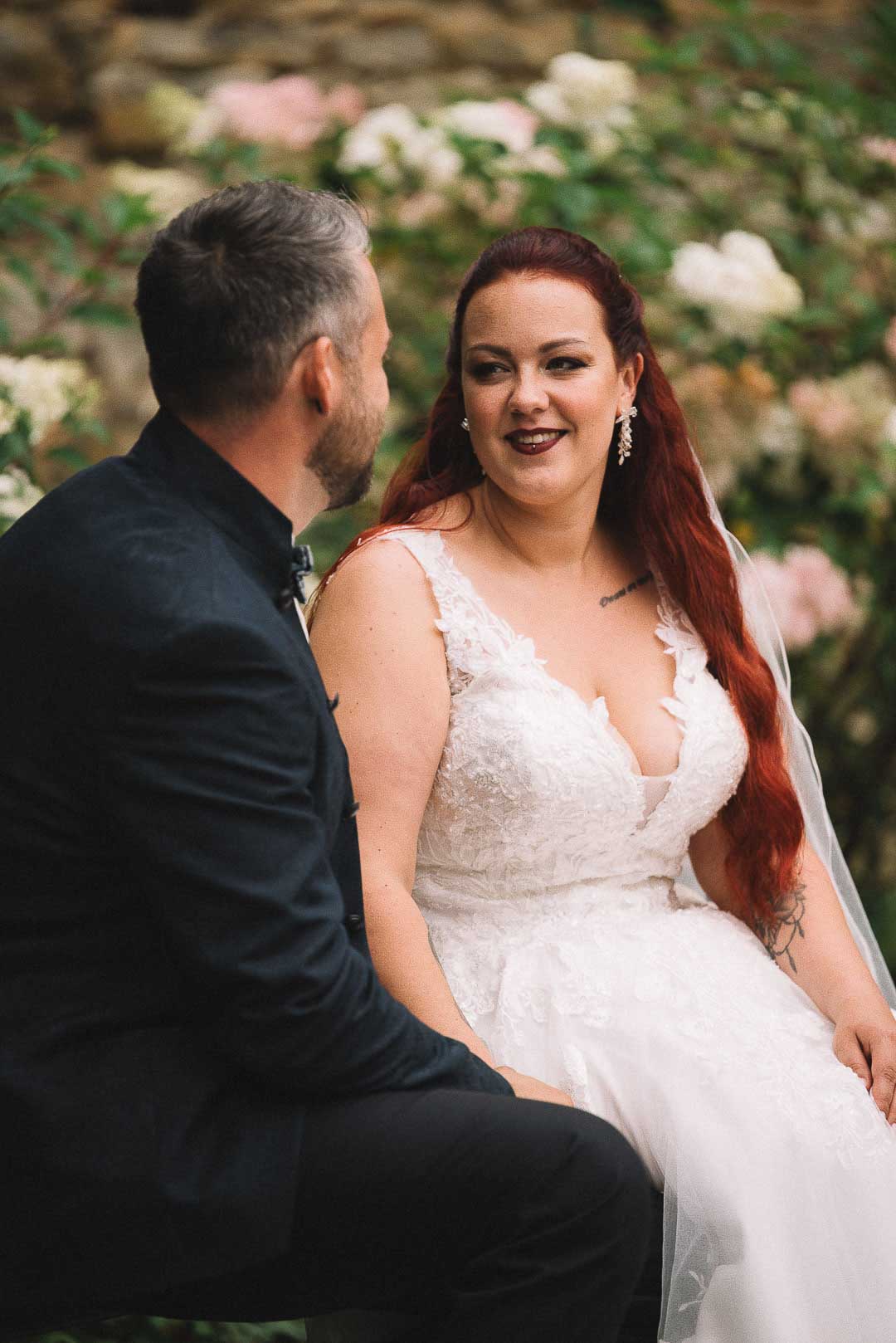 Hochzeitsfotograf Braunschweig Brautpaar im Schlosspark Braunschweig